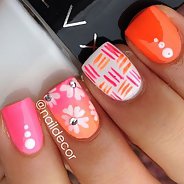 Маникюр на короткие ногти